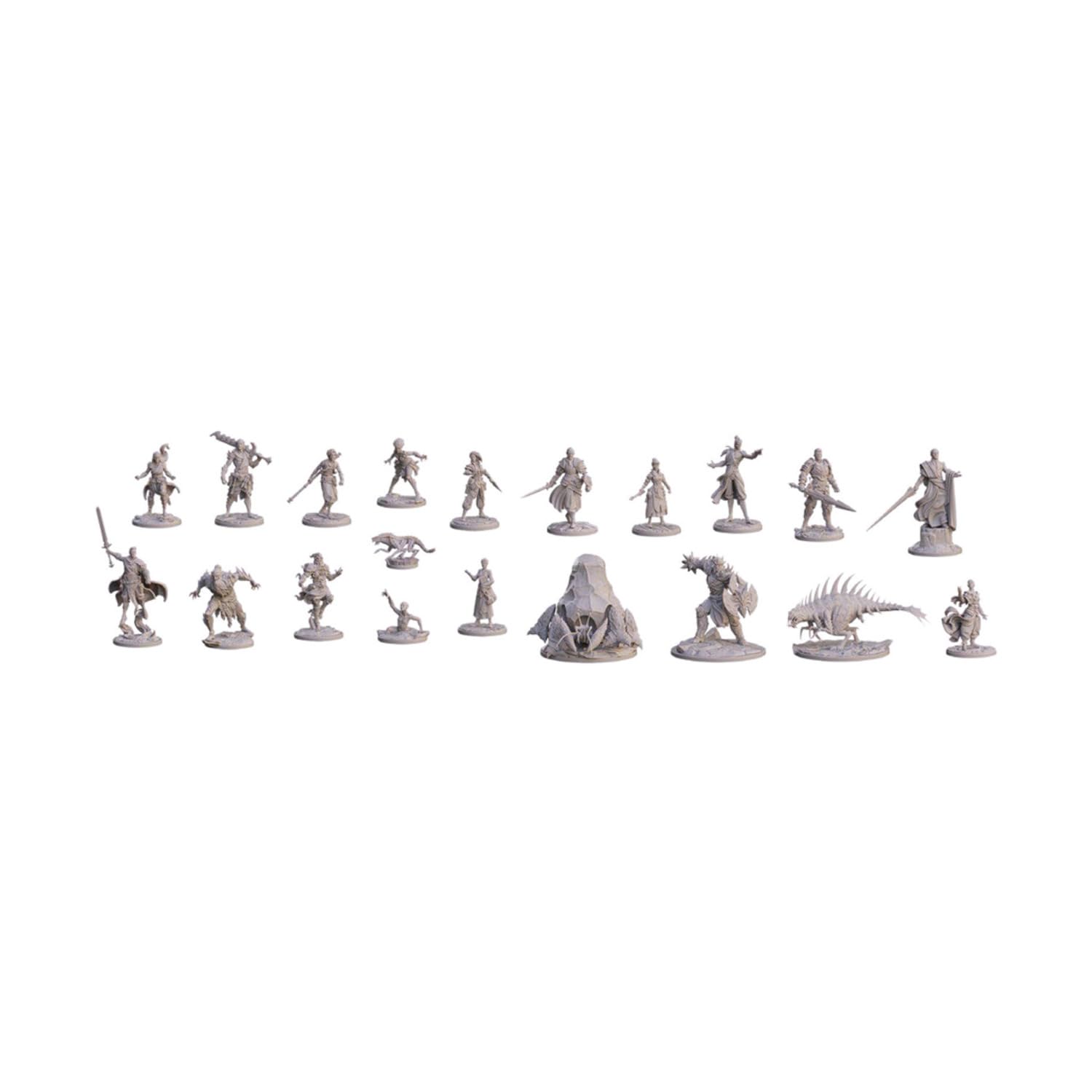 Brotherwise Games Cosmere Stormlight Premium Miniatures Set | 20 Figures | Plastic 2