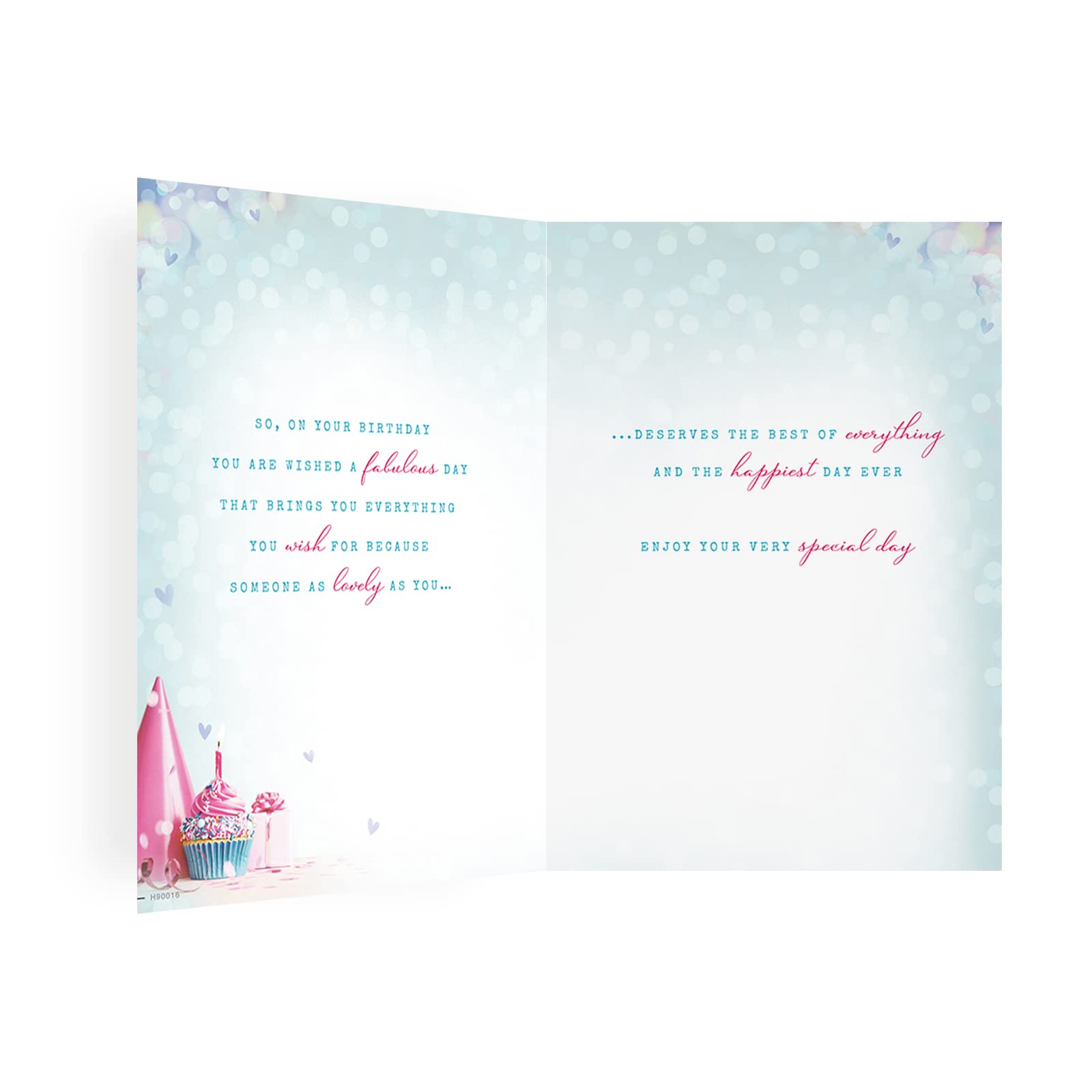 Avant Garde Studios Niece Birthday Card - 9 x 6 inches | Multi-Color | Includes Envelope