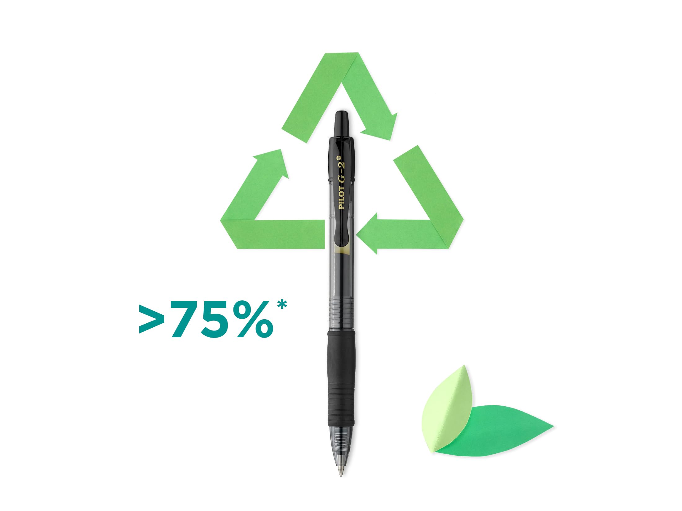 PILOT G2-07 Gel Ink Rollerball Pen - Medium 0.7mm Tip | Pack of 4 Assorted Colors | Refillable 3