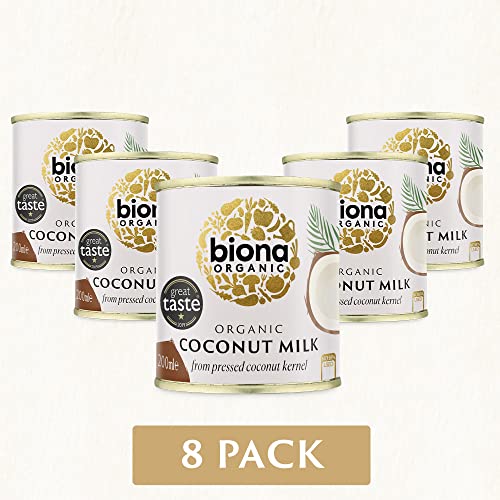 Biona Organic Coconut Milk - Dairy Free, Vegan, Pressed from Coconut Kernels