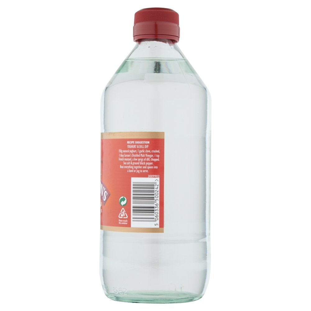 Sarson's Distilled Malt Vinegar - Traditionally Brewed | 568 ml