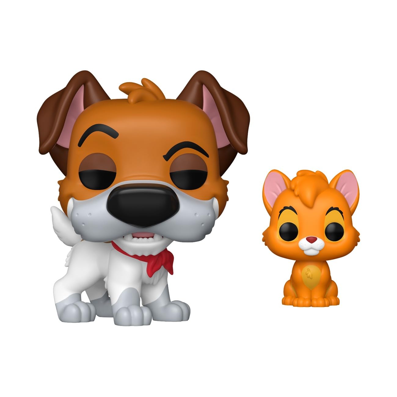 Funko Pop! & Buddy: Dodger with Oliver - Oliver and Company Collectible Figure 2