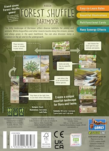 Asmodee Forest Shuffle Dartmoor Family Card Game for 2-4 Players, Ages 10+ 9