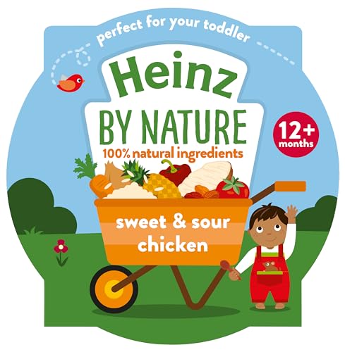 Heinz Baby Food Sweet and Sour Chicken Rice Tray 5x200g