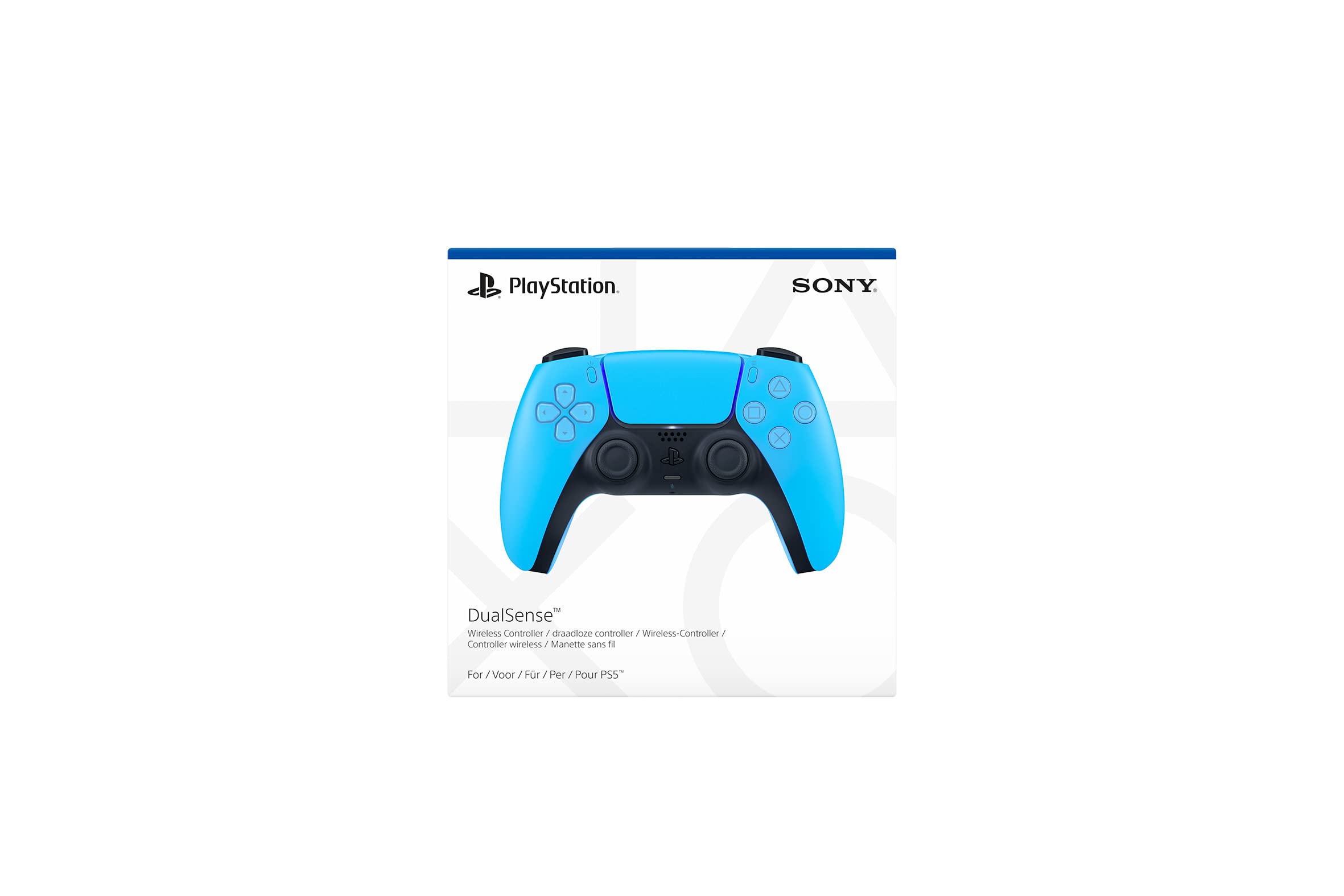 Sony PlayStation DualSense Wireless Controller Starlight Blue for PlayStation 5 2