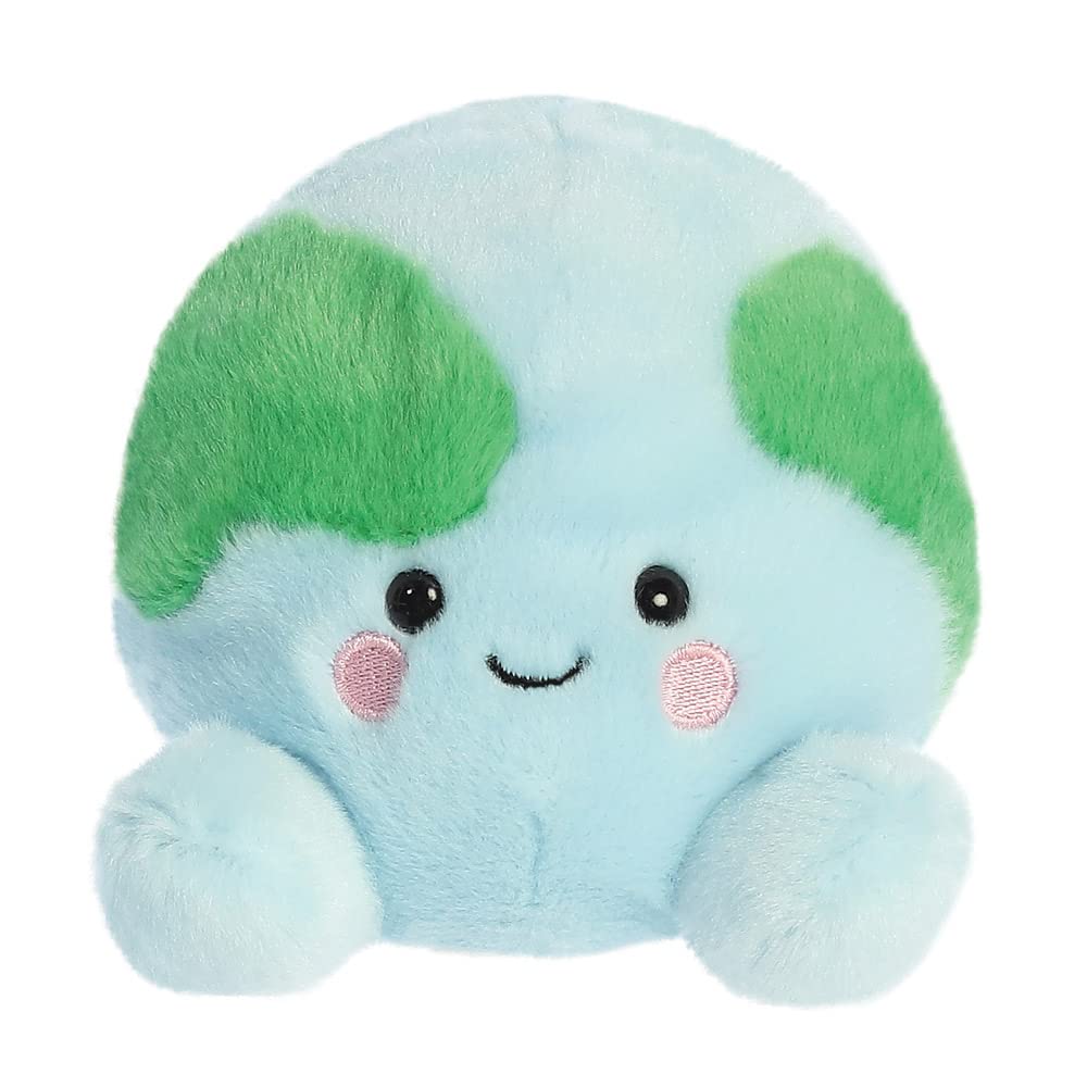 AURORA Palm Pals Eve Earth Stuffed Toy - Eco-Friendly, Bean-Filled, 13 cm 1