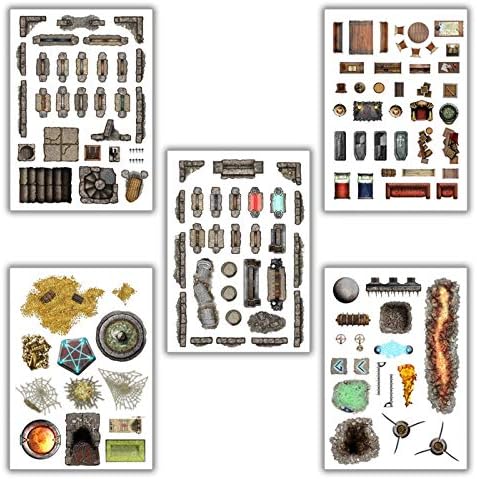 Loke Dungeon Decorations Reusable Static Clings (011LBM)