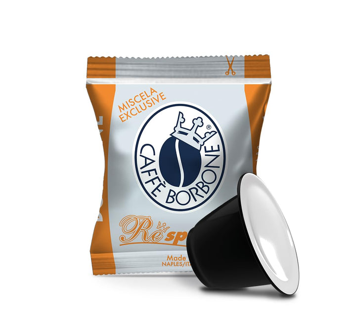 Caffè Borbone Respresso - Exclusive Coffee Blend - 120 Capsules - Compatible with Nespresso® Machines