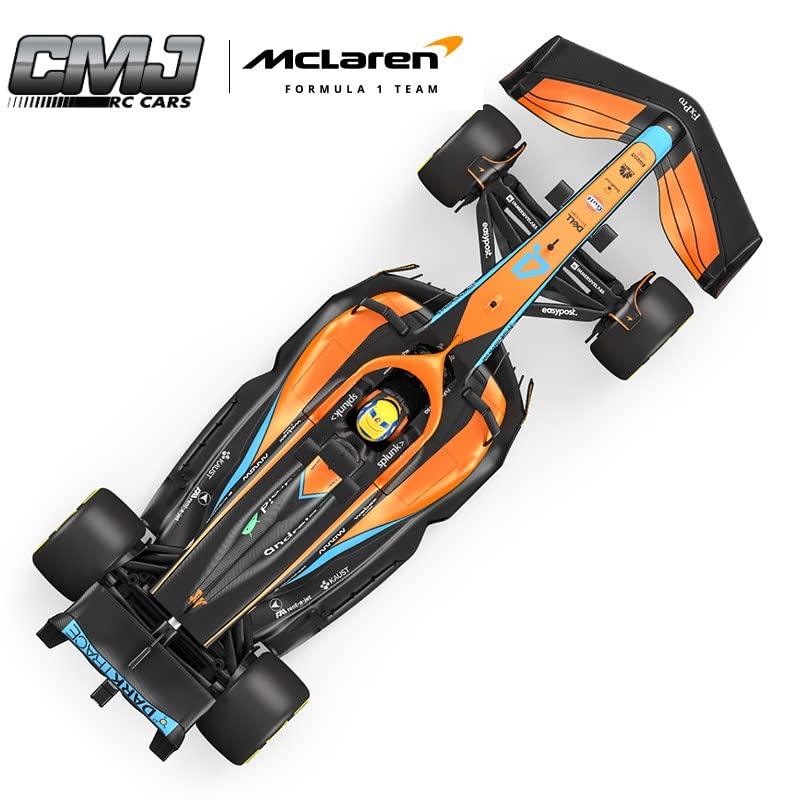 CMJ RC Cars McLaren F1 MCL36 RC Car - 1:18 Scale | 2.4Ghz Control | Up to 8.2km/h 3