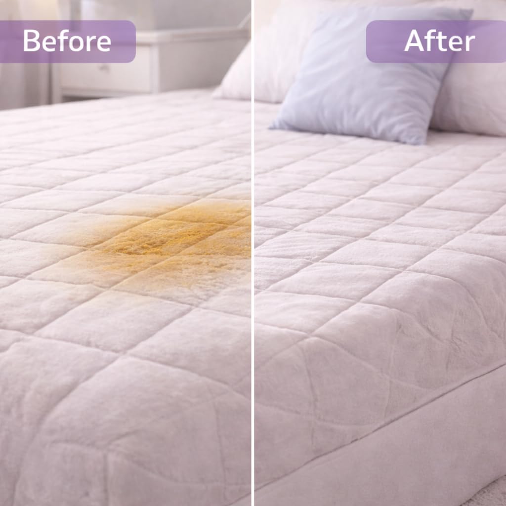 Cleanzyme Enzyme Mattress Stain Remover - Urine & Odour Eliminator | 500ml Spray Bottle | Fresh Scent 7