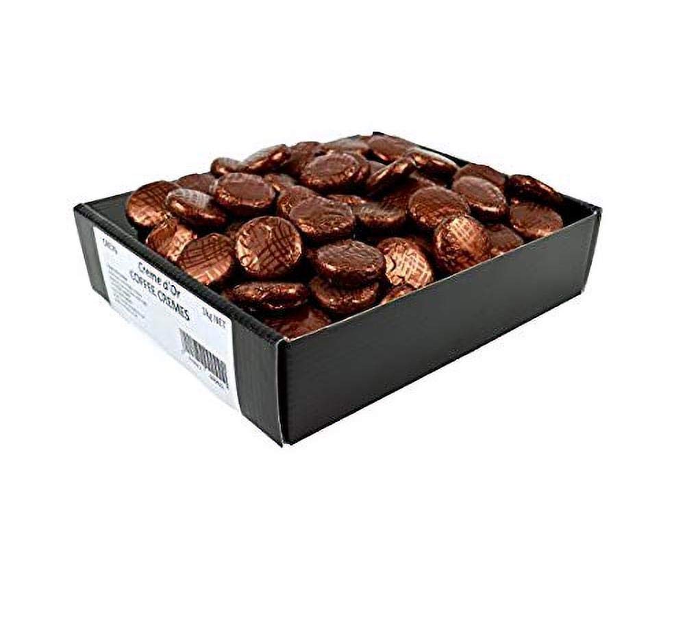 Whitakers Chocolates Dark Chocolate Coffee Creams - 1kg Loose Box | Foil Wrapped 1