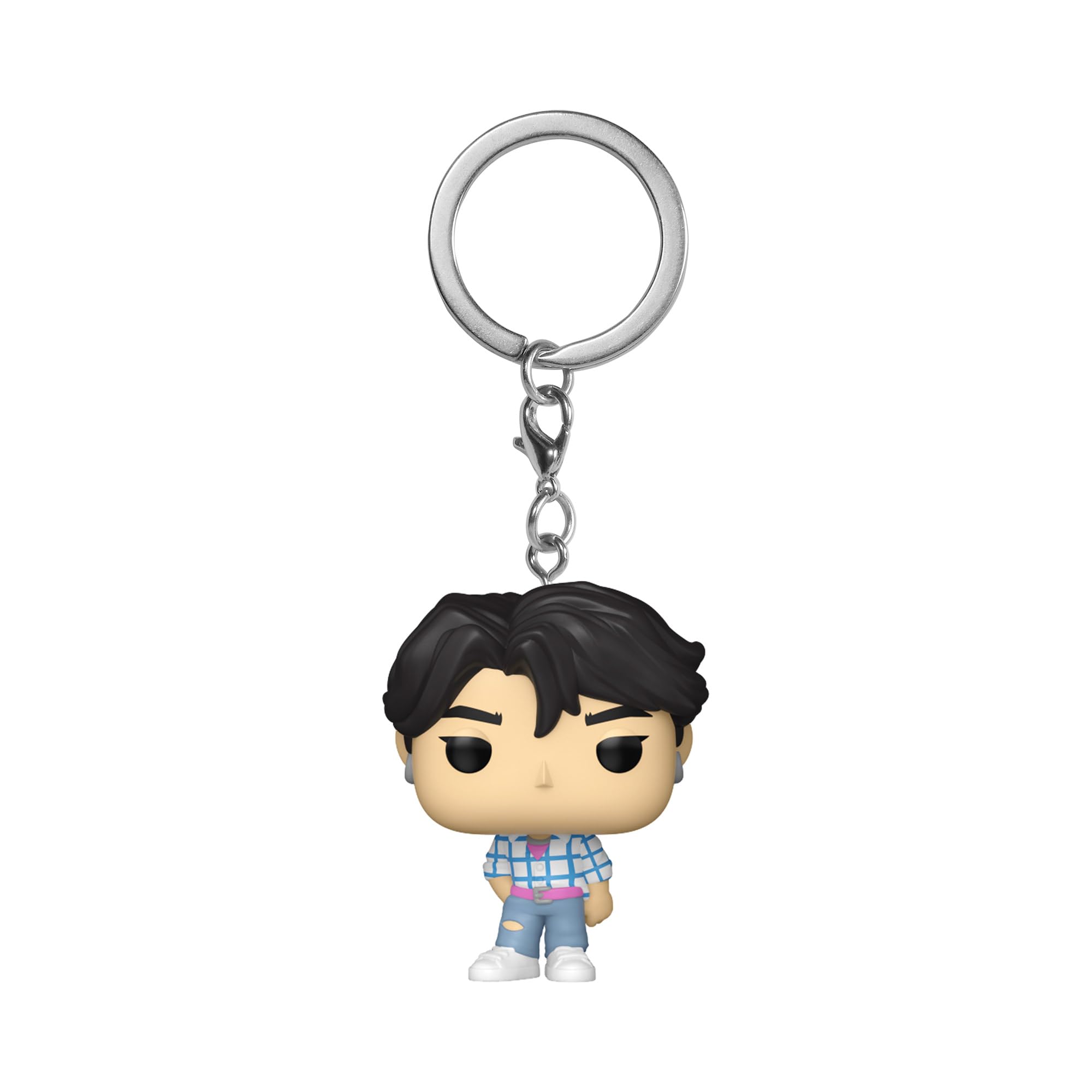 Funko POP! Keychain: KPOP Demon Hunters - Jinu Novelty Keyring | Vinyl | Multicolor 1