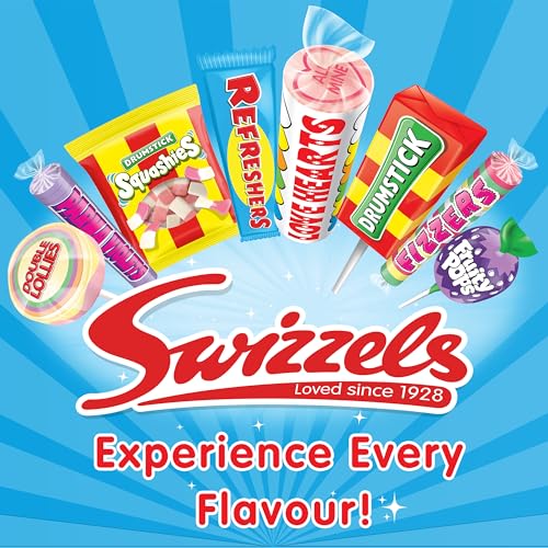 Swizzels Giant Rainbow Drops Multipack – 24 Beutel mit veganen, süßen Snacks ohne künstliche Farbstoffe 6