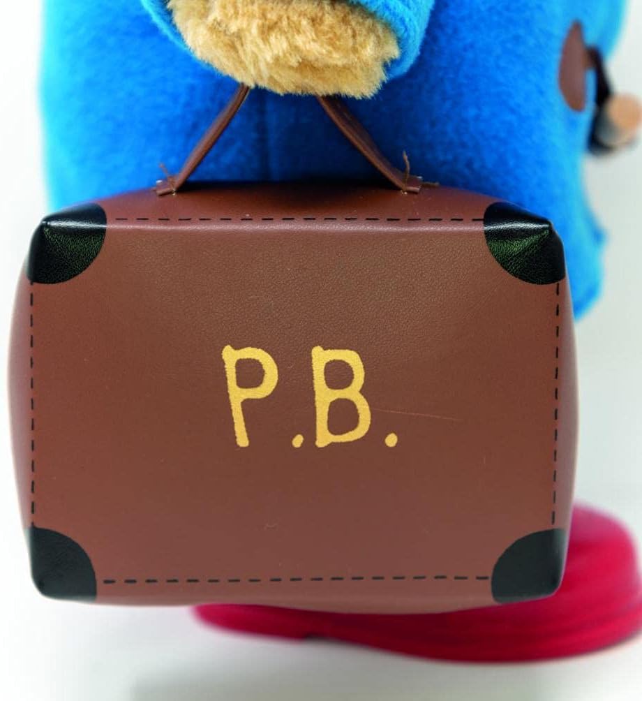 Classic Paddington Bear Plush with Suitcase and Boots - 33cm 3