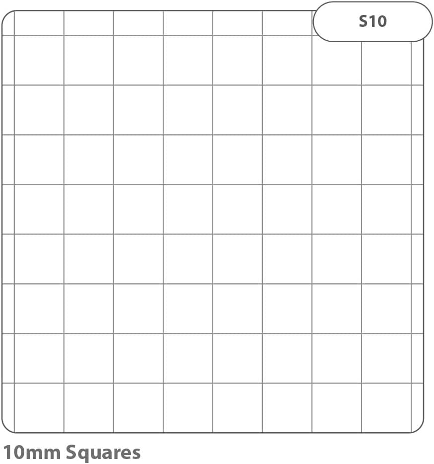 Rhino 8 x 6.5 Exercise Books - 48-Page, 10mm Squared Paper, Dark Green Cover | 10-Pack 9