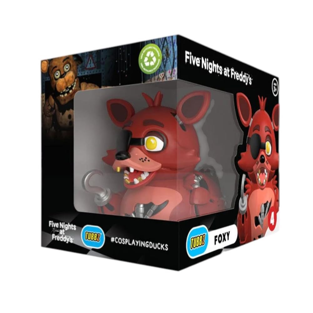 TUBBZ Boxed Edition Five Nights at Freddy's - Foxy Cosplaying Rubber Duck