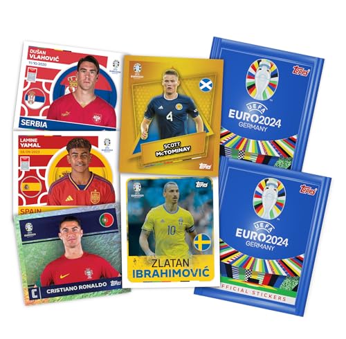Topps Euro 2024 Sticker Collection – Offizielles Turnier-Stickeralbum (FS0004695) 7
