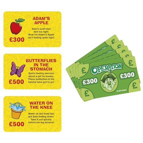 Hasbro Gaming Operation Classic Electronic Board Game 13