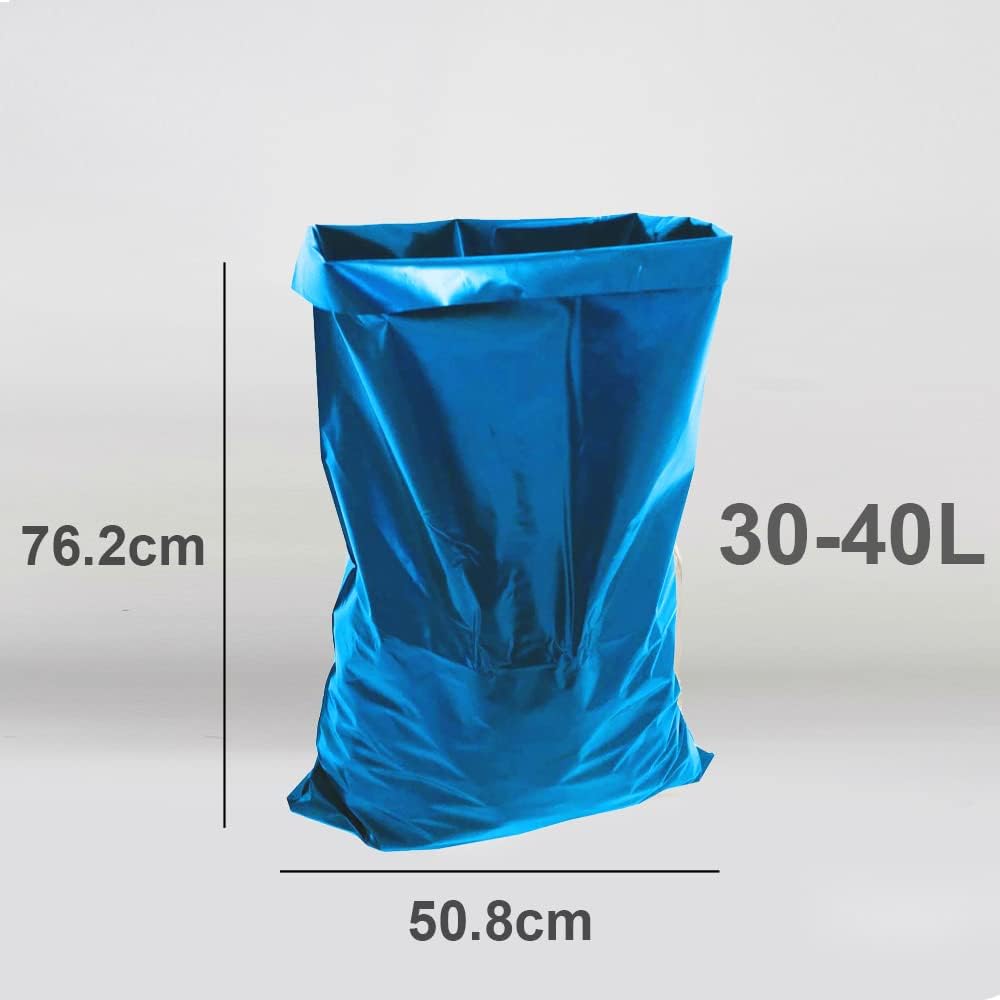 EcoBag 20 Superstarke, strapazierfähige Schuttsäcke, 40 l, Blau (ECO20RB) 3
