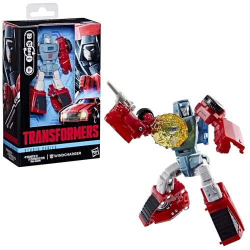 Transformers Studio Series Windcharger Deluxe Class Action Figure | 11 cm | 12 Steps 11