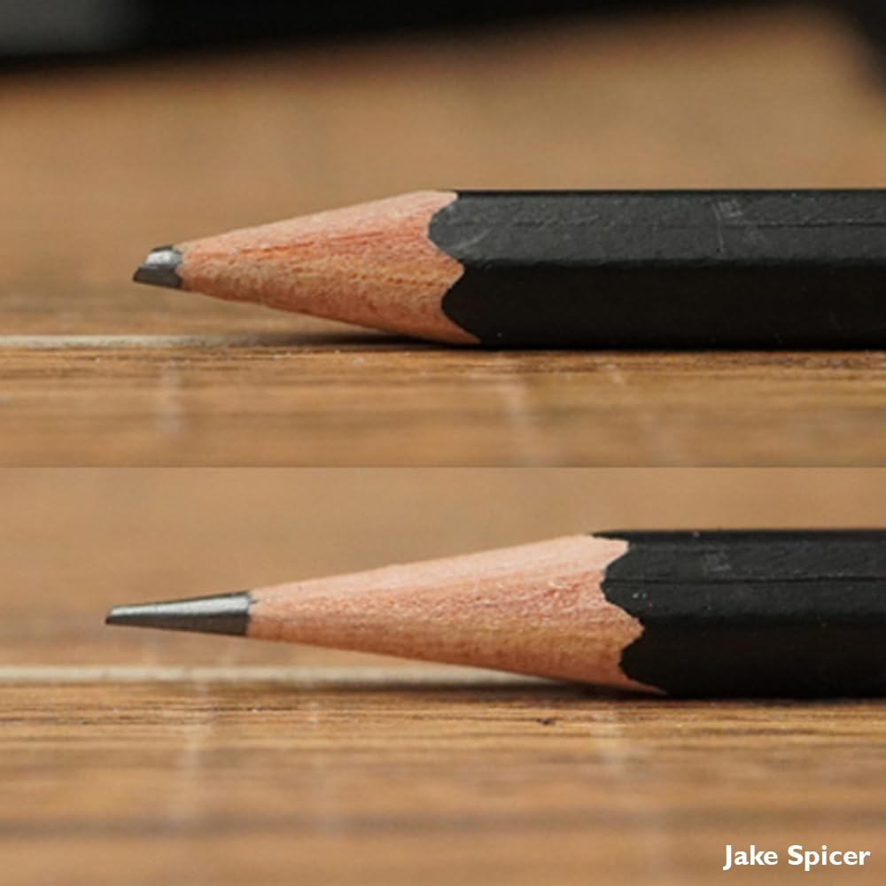 Derwent Manual Helical Pencil Sharpener - Super Point | Desk Clamp | Black 5