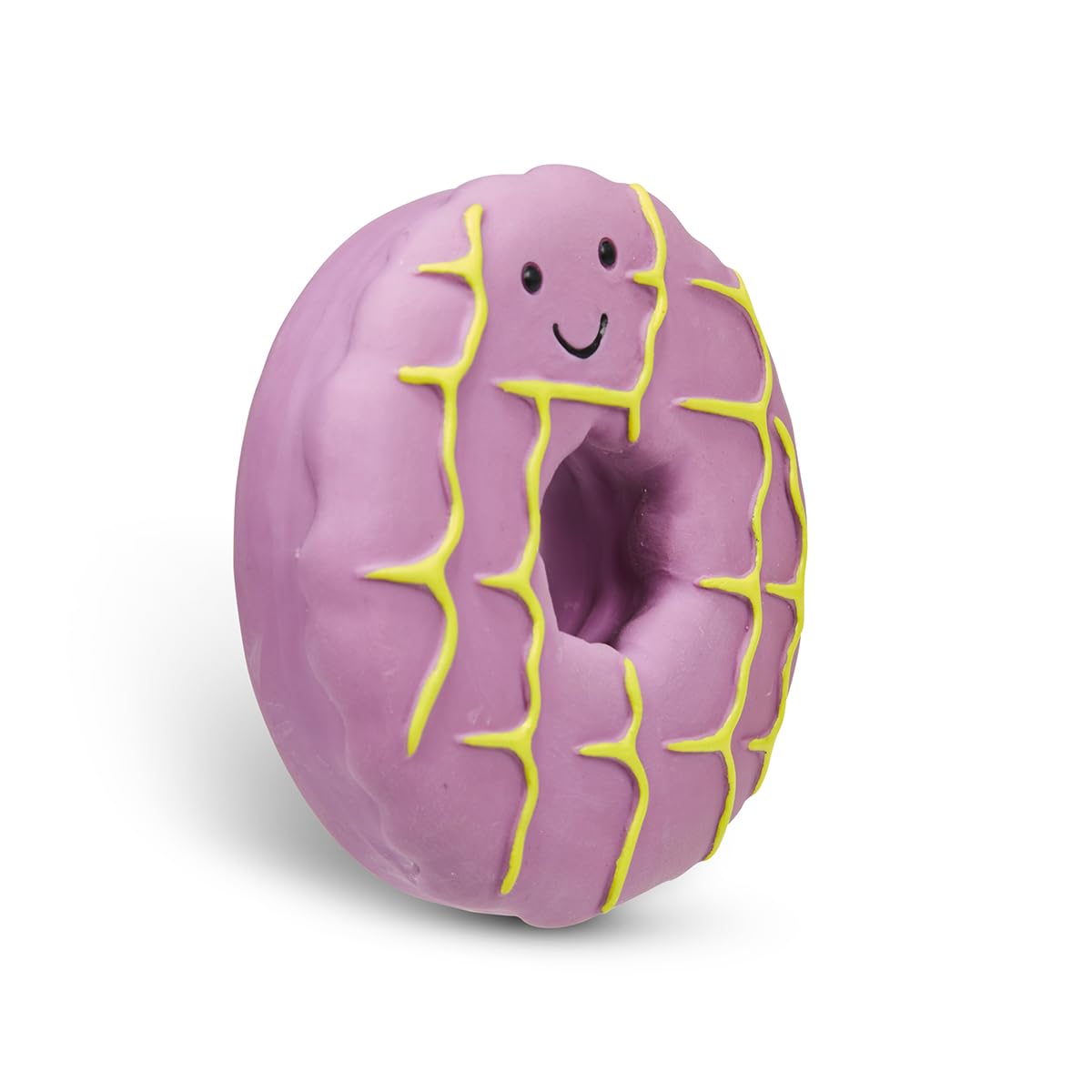 Petface Iced Ring Biscuit Latex Dog Toy - Durable Chew & Fetch Toy | Built-in Squeaker 5