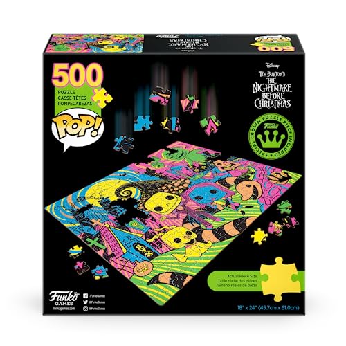 Funko POP! Puzzle - The Nightmare Before Christmas - 500 Piece Jigsaw with Crown Piece 7