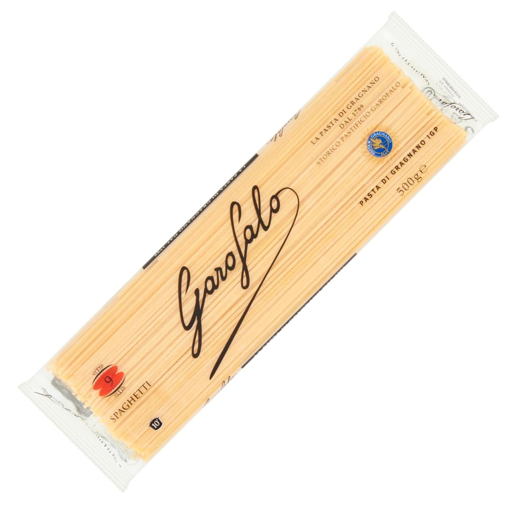 Garofalo Spaghetti Pasta - Bronze Drawn, High Protein Durum Wheat | 500g 1