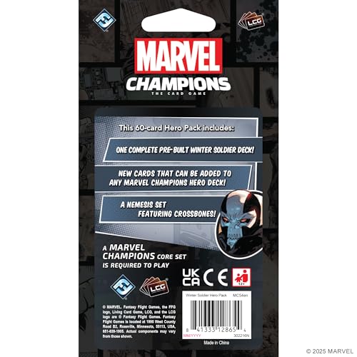 Asmodee Marvel Champions The Card Game - Winter Soldier Hero Pack
