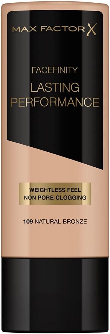 Max Factor Lasting Performance Long-Lasting Liquid Foundation (35 ml) - 109 Natural Bronze 1