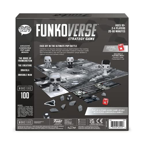 Funko Funkoverse Universal Monsters 4er-Pack Strategiespiel 6