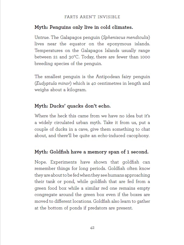 Farts Aren't Invisible: Mind-Blowing Facts From Science, History, Sport and The Universe - Paperback 3