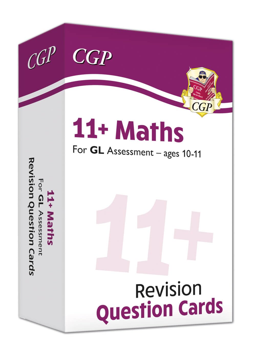 CGP Books 11+ GL Maths Practice Question Cards - Ages 10-11 | 96 Pages | Cards 1