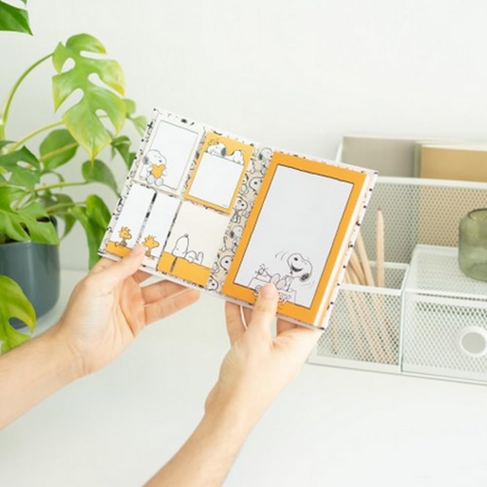 Grupo Erik Snoopy Lazy Days Set - 6 Sticky Notes in Various Sizes & Tabs | Official Merchandise 7