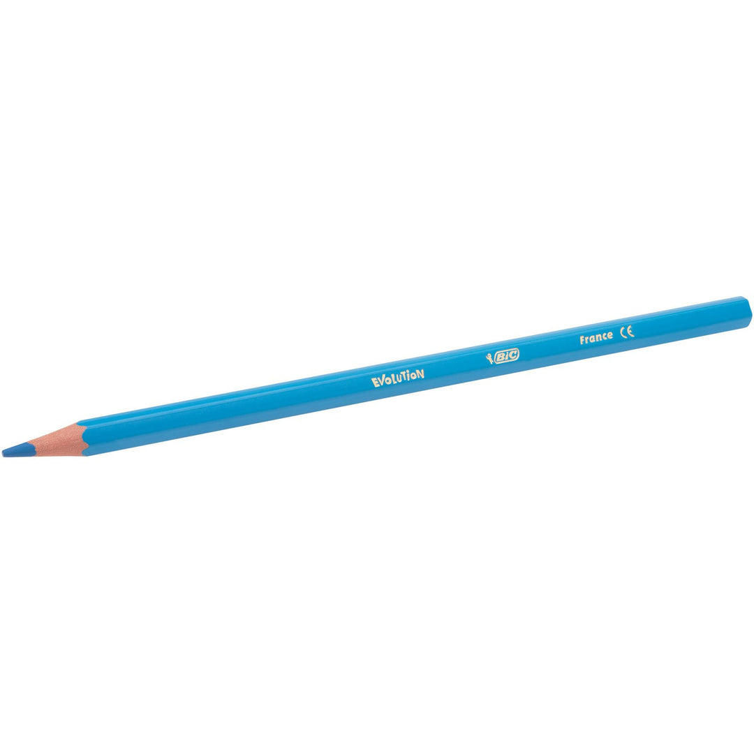 BIC Kids Evolution Ecolutions Coloured Pencils - 18-Pack, Eco-Friendly, Ages 5+