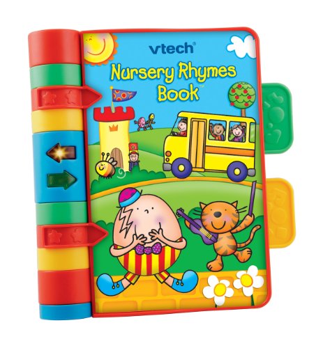 VTech Baby Nursery Rhymes Book - Interactive Musical Light-Up Book for 6 Months+ 6
