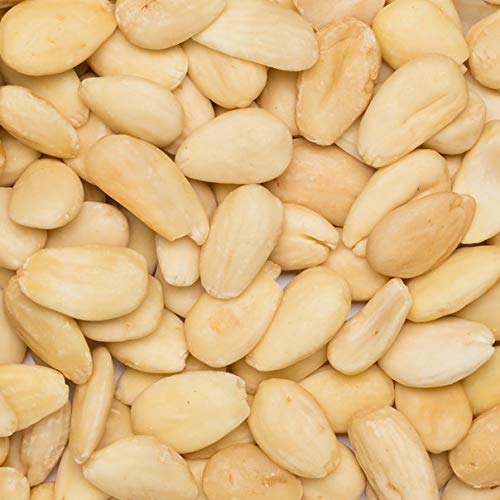 Organic Blanched Almonds 500g | Raw | GMO Free | Vegan | Certified Organic by Wholefood Earth 2