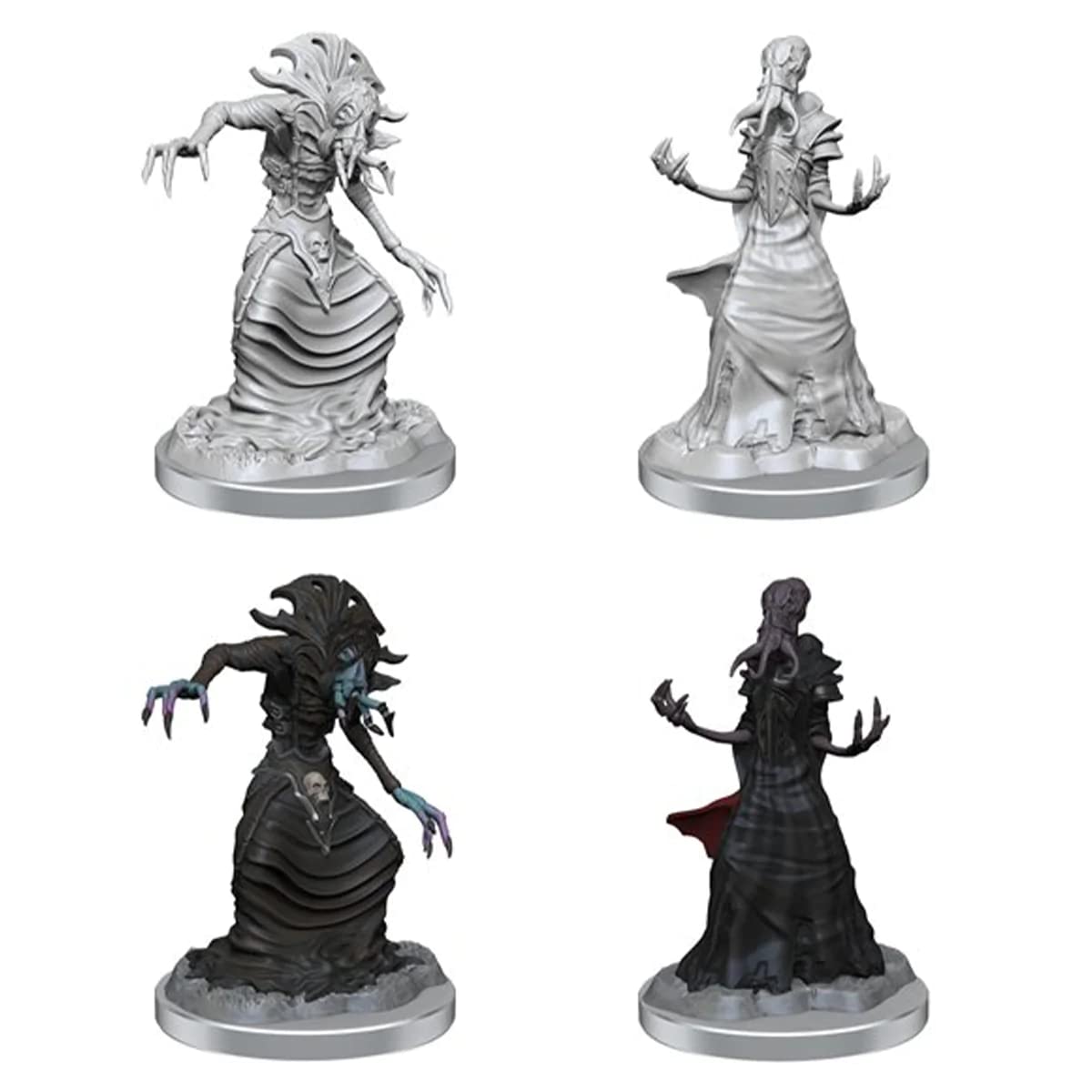 WizKids D&D Nolzur's Marvelous Miniatures: Mind Flayers (2 Units) 3