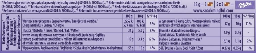 Milka Happy Cows Alpine Milk and White Chocolate Bar, Chocolate Harmony, 90g