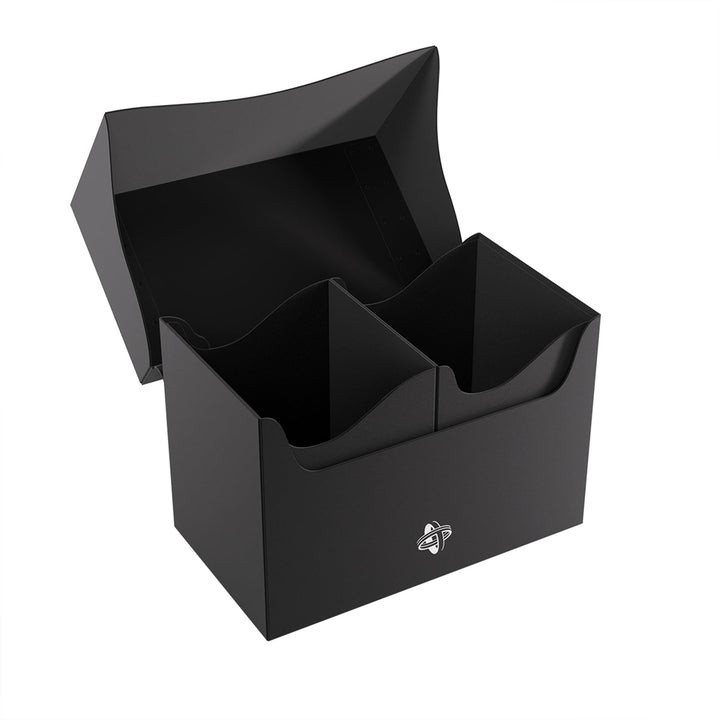 Gamegenic Double Deck Holder 200+ XL Black Card Storage Box