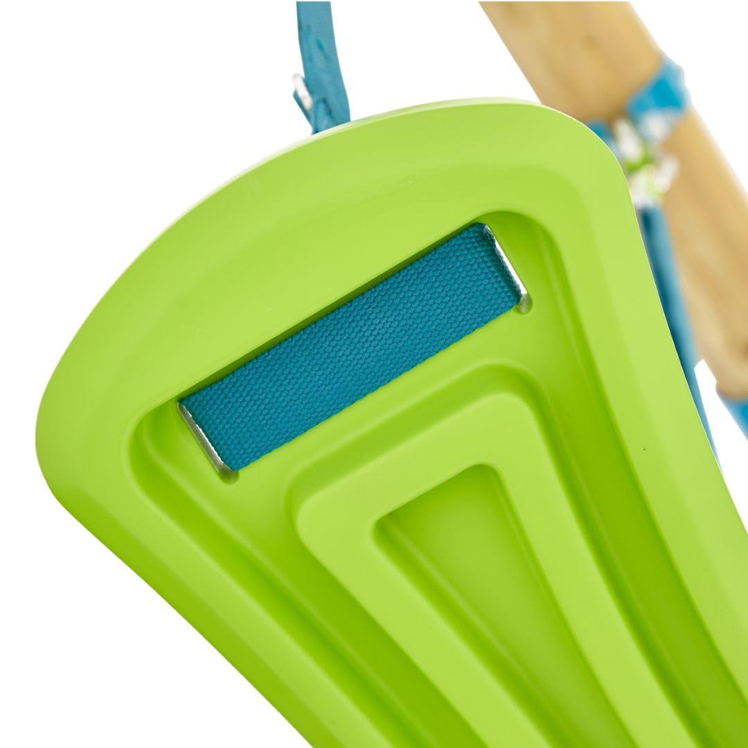 TP Toys Rapide Swing Seat - Green | Fits Most Frames | Max User Weight 60kg | Ages 3+ 3