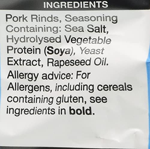 Gruntled Premium Pork Scratchings 20 x 35g - High Protein, Gluten Free, Keto Friendly Snack