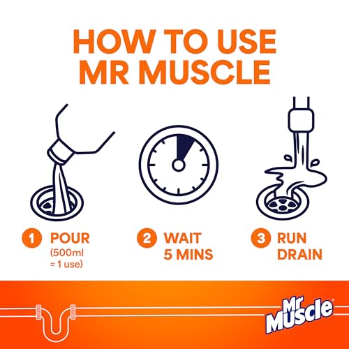 Mr Muscle - Power Gel Drain Unblocker Sink & Drain Cleaner