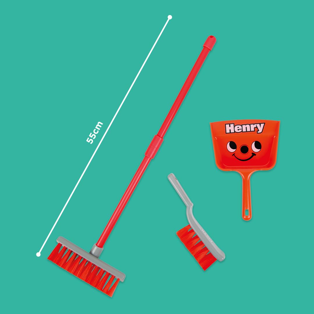 Casdon Henry Brush Set - Child-Friendly Cleaning Playset for Ages 3+ 2