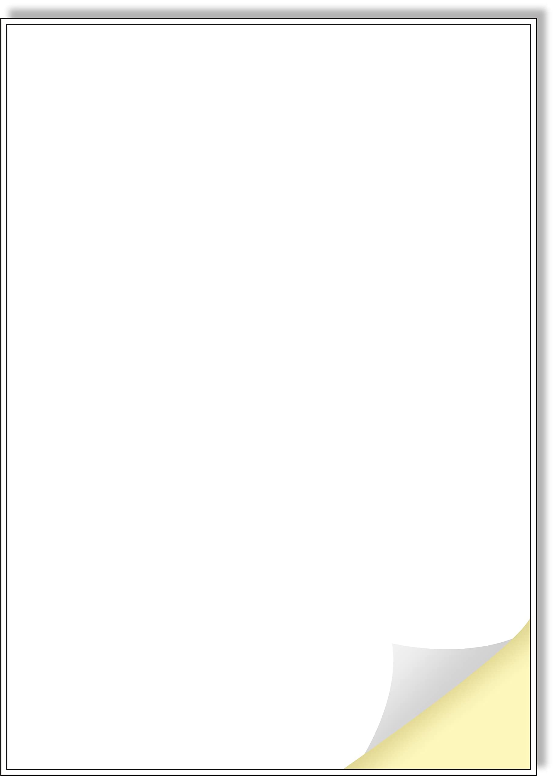 Creavvee Printable White Sticker Paper Labels | 20 A4 Sheets | Compatible with Laser/Inkjet
