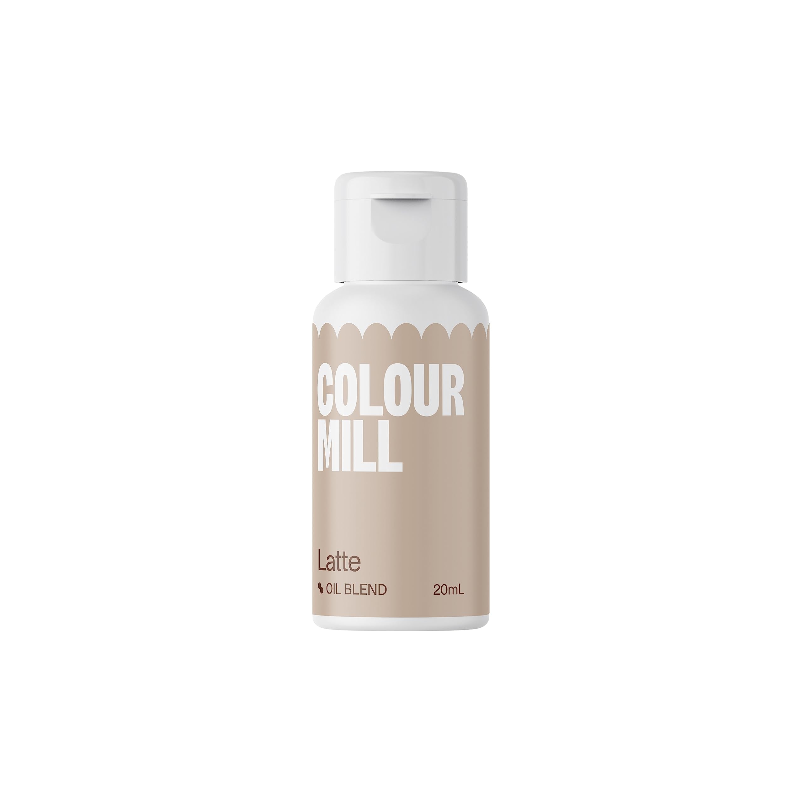 Colour Mill Oil Blend Food Colouring - Latte | Oil-Based, High Concentration, 20 ml