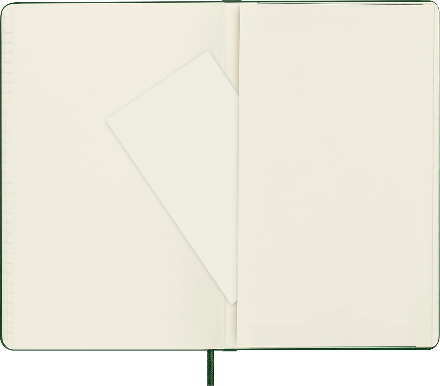 Moleskine Classic Notebook - Hard Cover | Ruled Pages | Large 13x21cm | 240 Pages | Myrtle Green 7