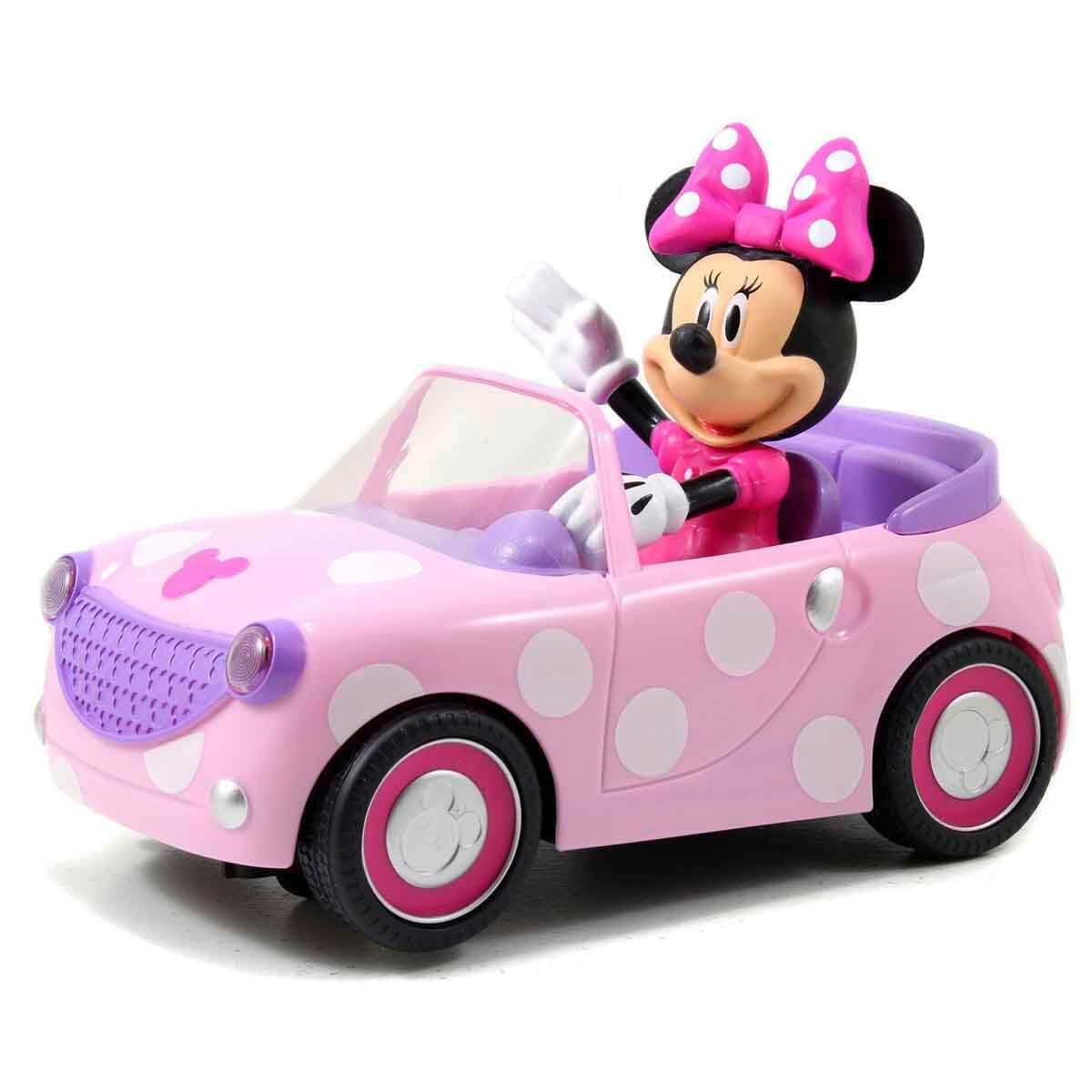 Simba Minnie Mouse Remote Control Roadster - Pink 1:24 Scale Vehicle for Kids 3