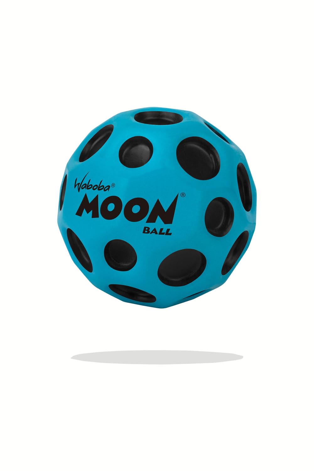 Waboba The Original Moon Ball - Hyper Bouncy Ball for Active Play | Blue | 65mm