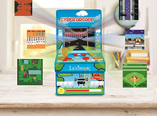 Lexibook Cyber Arcade Console JL2940 with 200 Retro Games and 2.8'' Color LCD Screen 5